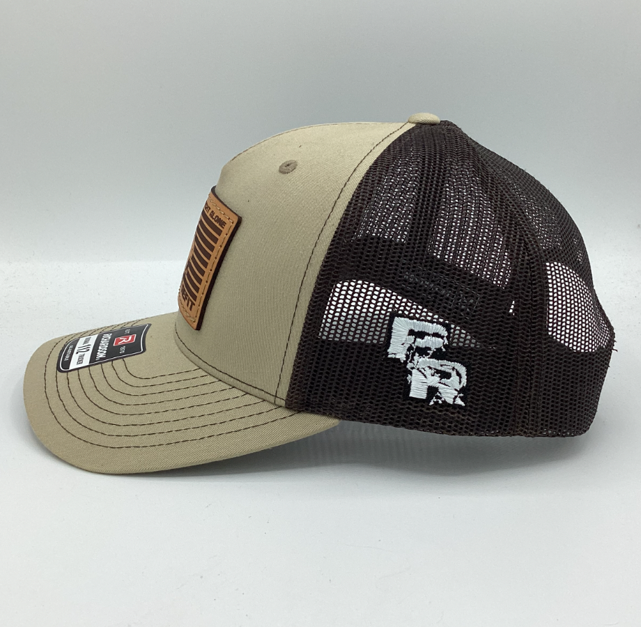 Khaki & Coffee 5-Panel | Leather image 1