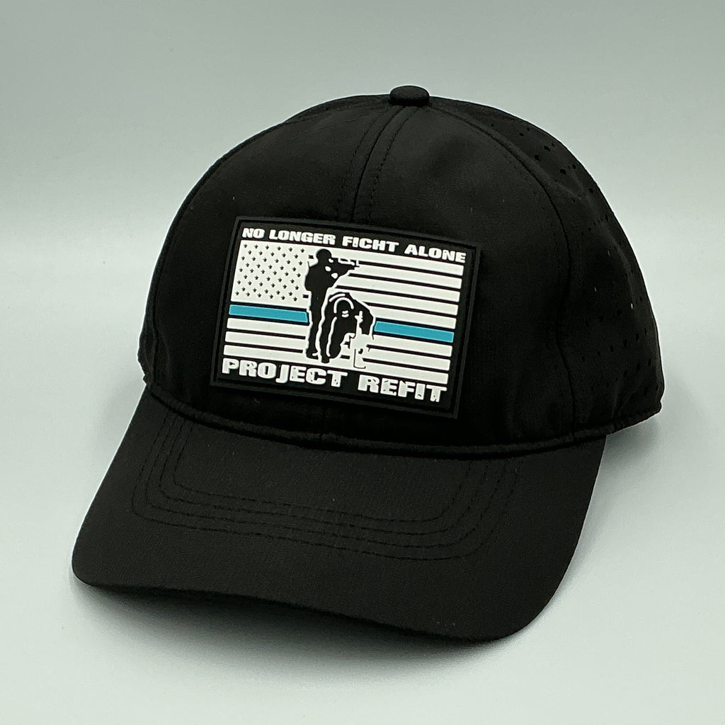 Project Refit Rubber Patch & Black Breathable Sport Hat