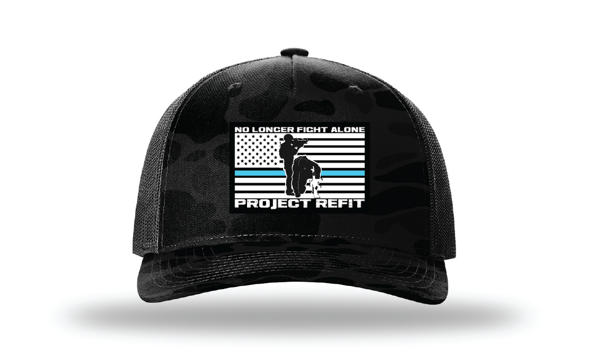 Project Refit Dark Blue Duck Camo Trucker Hat