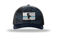 Project Refit Dark Blue Duck Camo Trucker Hat