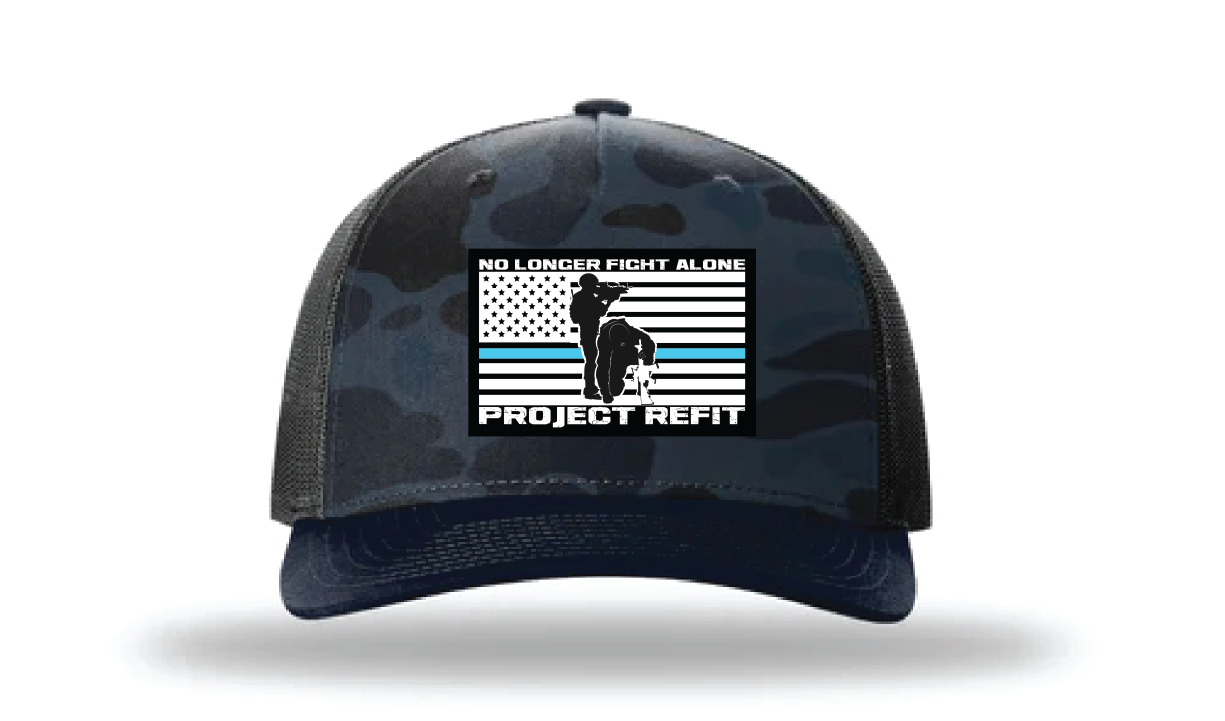 Project Refit Black Duck Camo Trucker Hat